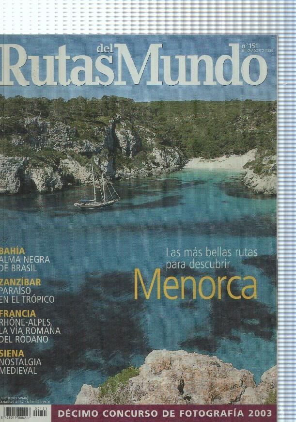 Rutas del Mundo numero 151, julio-agosoto 2003: Bahia Alma Negra de Brasil-