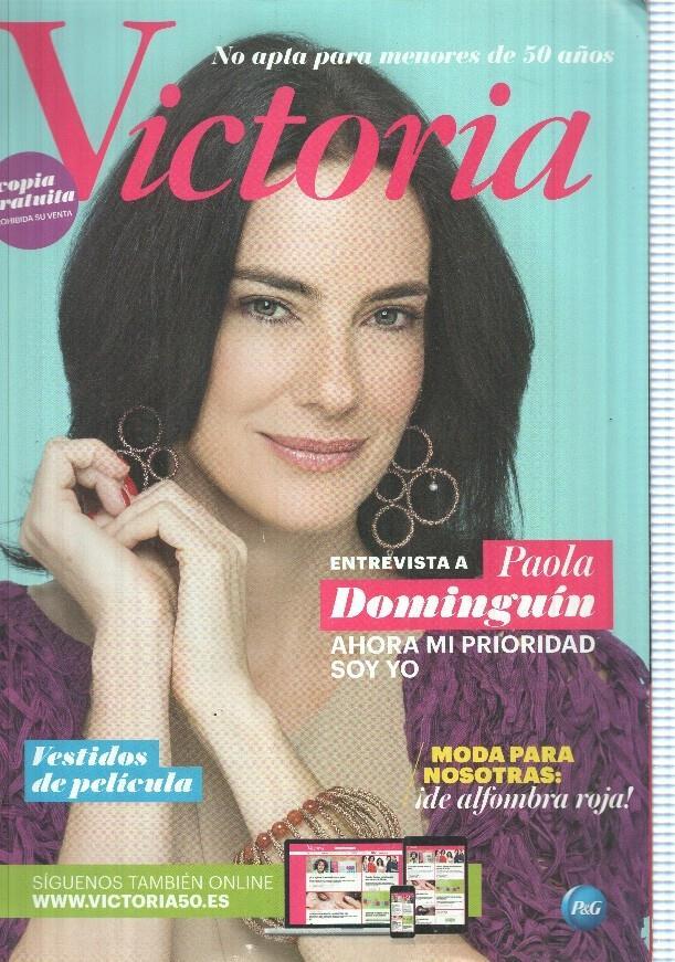 Revista Victoria: Entrevista a Paola Dominguin, - Moda para nosotras: De alfombra