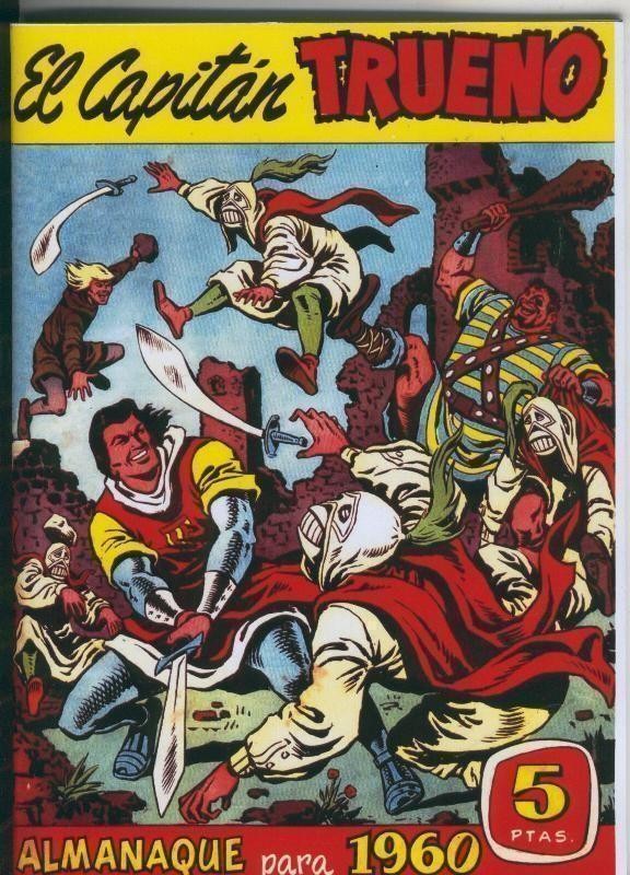 Facsimil: El Capitan Trueno almanaque 1960: Los Fantasmas