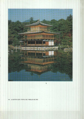 Japon el imperio del sol naciente lamina 08: La estetica Zen. Templo del pabellon de oro