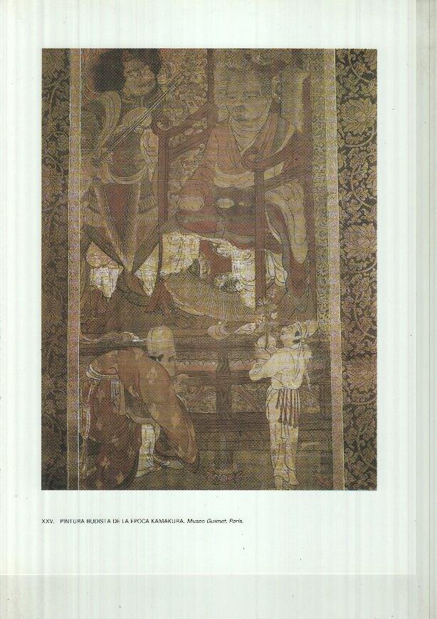 Japon el imperio del sol naciente lamina 25: Pintura budista de la epoca Kamakura