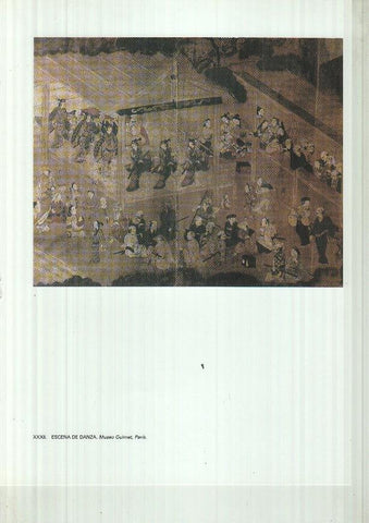 Japon el imperio del sol naciente lamina 32: Escena de Danza