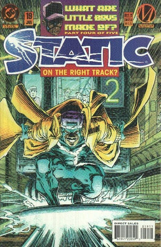 DC Comics: Static numero 19: On the right track?