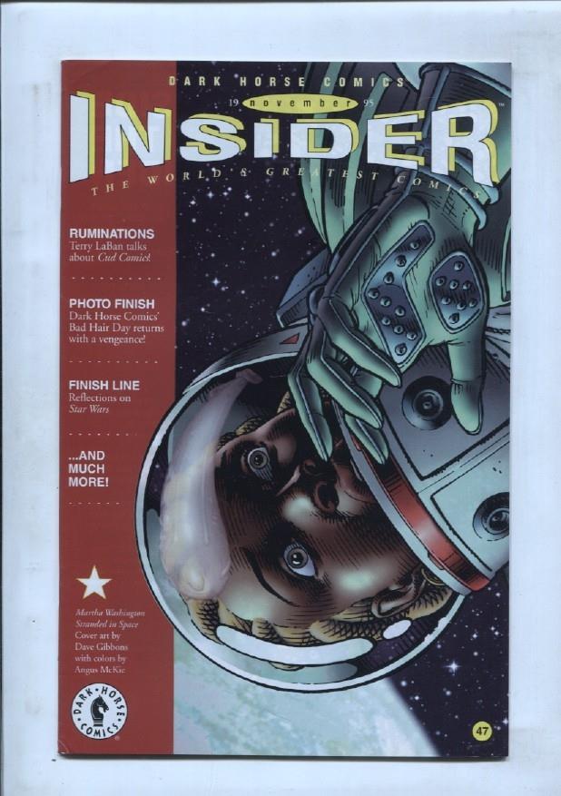 Dark Horse: Insider 47, november 95. Terry LaBan talks about Cud Comics