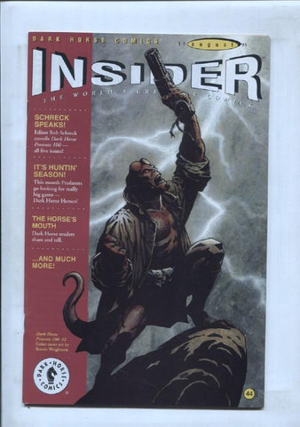 Dark Horse: Insider 44, august 95. Dark horse Presents 100