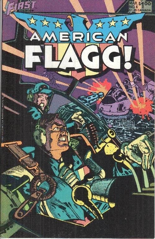 American Flagg volumen 1 numero 06