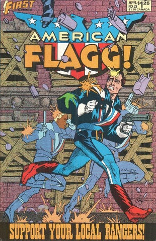 American Flagg volumen 1 numero 28