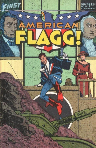American Flagg volumen 1 numero 14