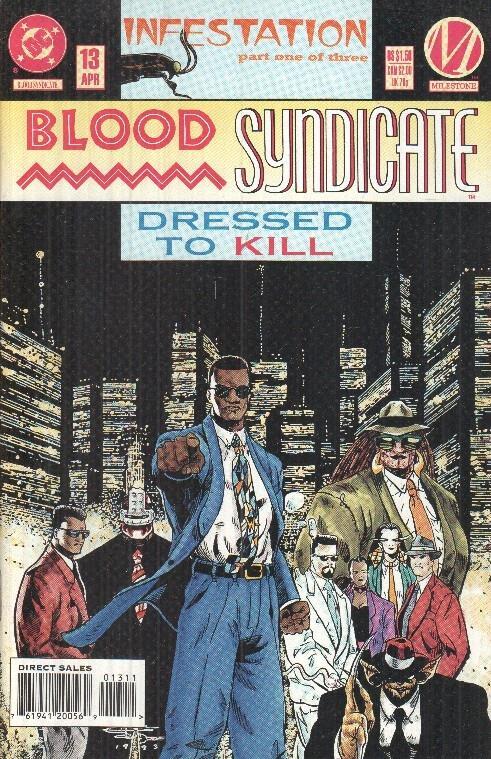 BLOOD SYNDICATE, Volume 1 Numero 13: Dressed to kill (Milestone)