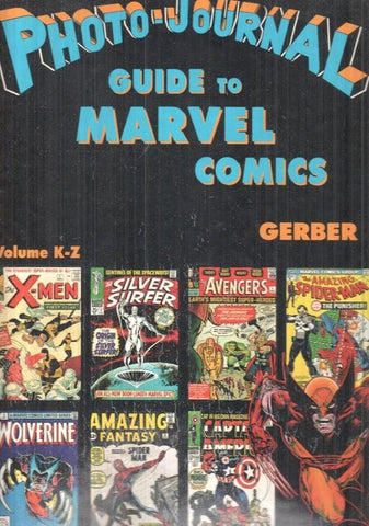 The Photo-Journal - Guide to Marvel comics K-Z Vol. 4 (Gerber)