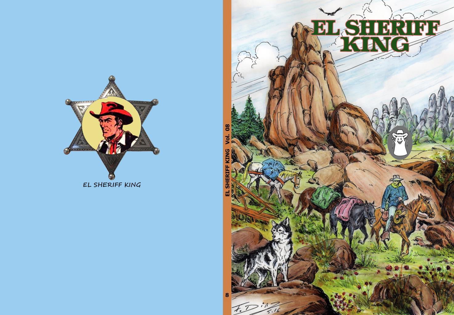 El Sheriff King volumen 08 (color + bitono)