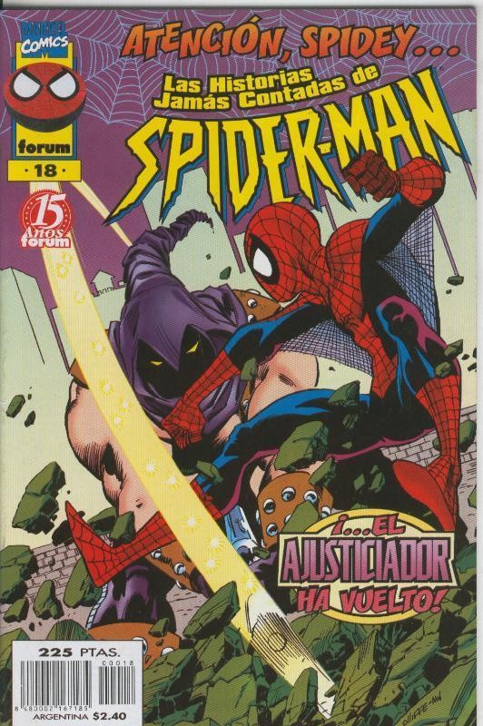 Planeta: Las historias jamas contadas de Spiderman numero 18
