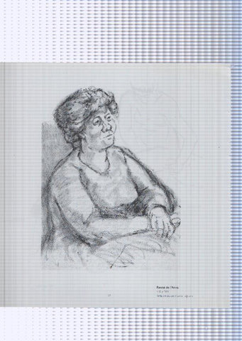 Teresa Llacer pagina 21/22: Nu assegut + Nu agenollat + Retrat de l'Anna