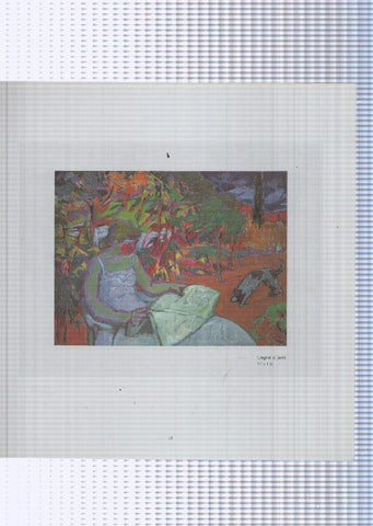 Teresa Llacer pagina 59/60: Llegint al jardi + Camp d'oliveres