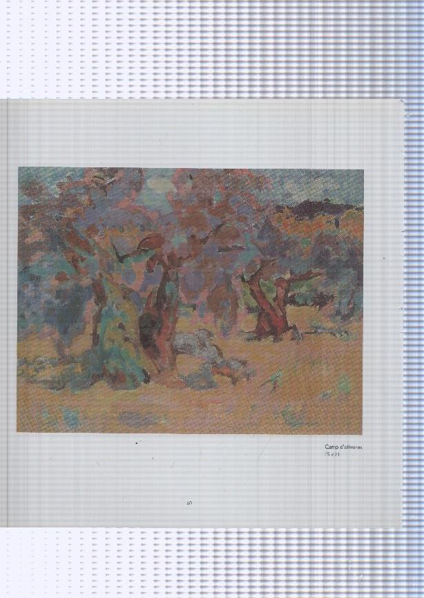 Teresa Llacer pagina 59/60: Llegint al jardi + Camp d'oliveres