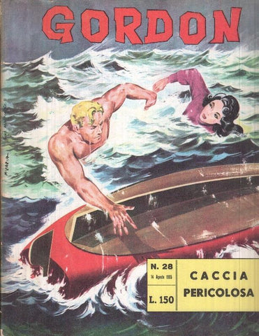 Gordon numero 28 - Caccia pericolosa