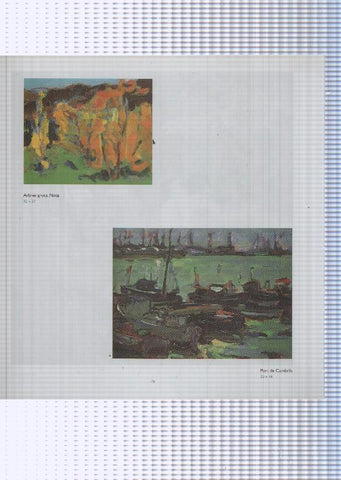 Teresa Llacer pagina 77/78: La Teresineta + Arbres grocs.nota + Port de Cambrils 