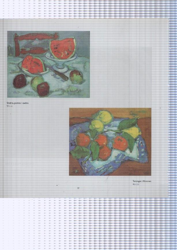 Teresa Llacer pagina 87/88: Dos nus i la prenda a la platja + Sindria, pomes i cadira `Taronges i llimones