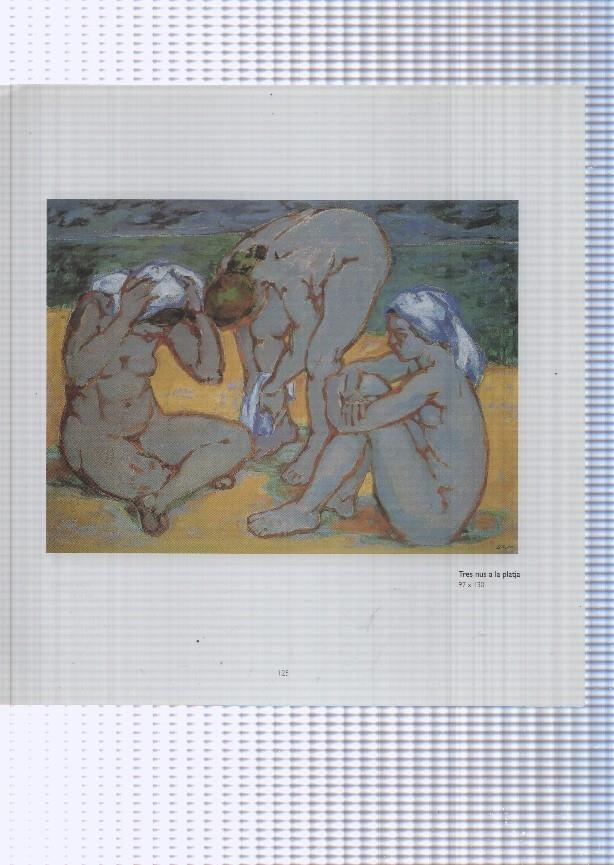 Teresa Llacer pagina 125/126: Tres nus a la platja + Vella olivera