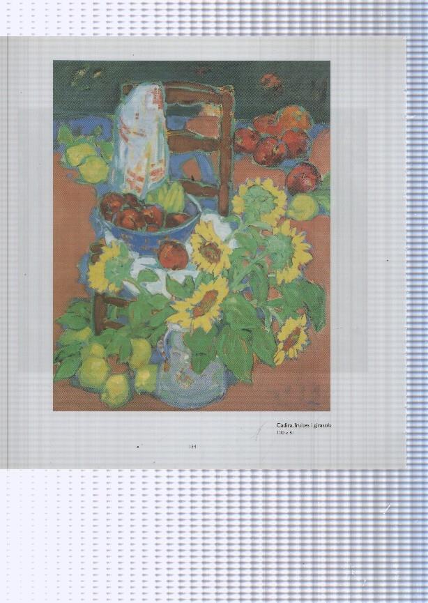 Teresa Llacer pagina 133/134: Pastoral amb la prenda + Cadira, fruites i girasols