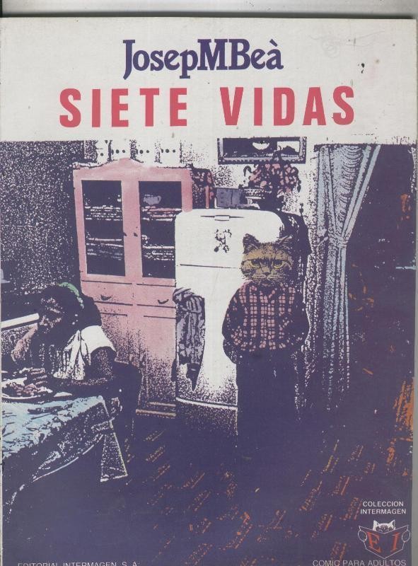 Siete Vidas (numerado 2 en interior y desencolado del lomo interior)