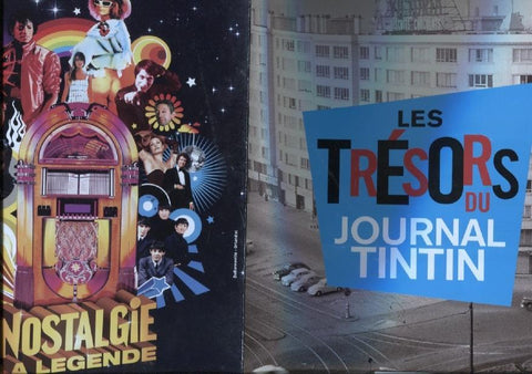 Propaganda editorial Les Tresors du Journal Tintin de Lombard