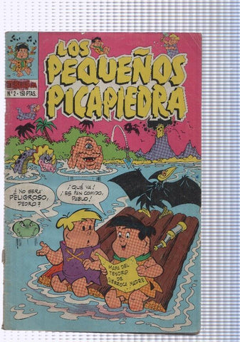 Los pequeños Picapiedra numero 02: El tesoro de Sierroca Madre y otros (ejemplar aviejado)