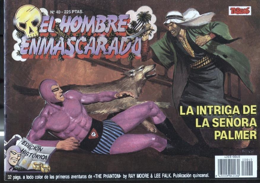 Ediciones B: El hombre enmascarado (The Phantom) numero 40: La intriga de la señora Palmer