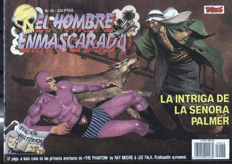 Ediciones B: El hombre enmascarado (The Phantom) numero 40: La intriga de la señora Palmer