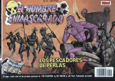 Ediciones B: El hombre enmascarado (The Phantom) numero 41: Los pescadores de perlas