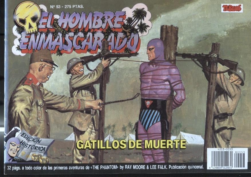 Ediciones B: El hombre enmascarado (The Phantom) numero 53: Gatillos de muerte