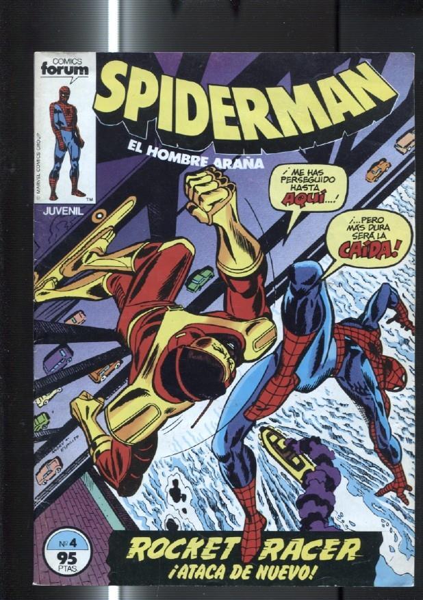 Planeta: Spiderman volumen 1 numero 004: Rocket Racer el corredor cohete