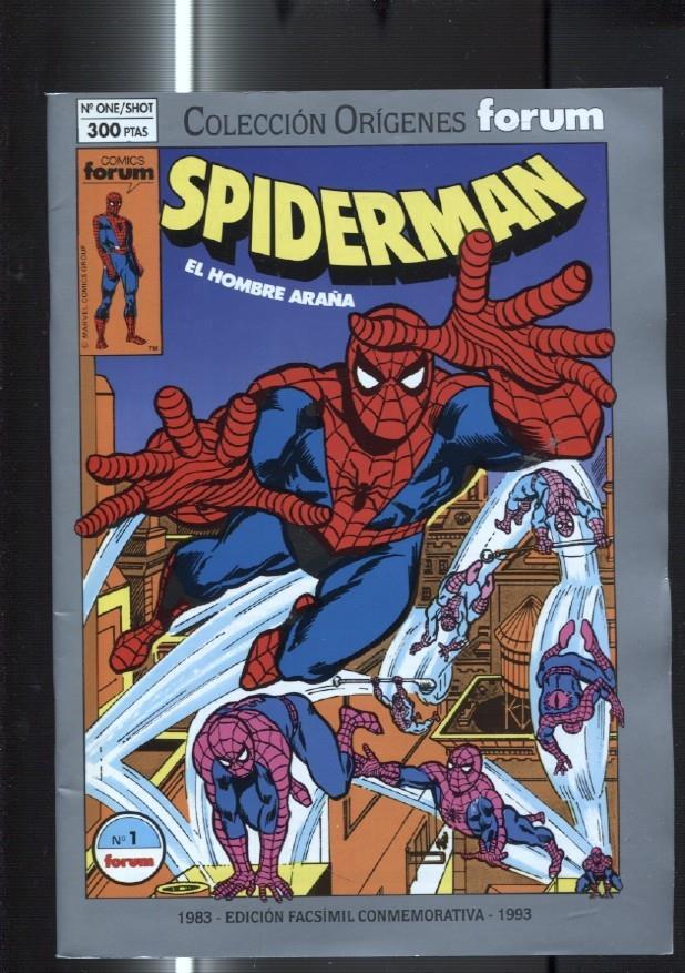 Planeta: Coleccion Origenes Forum, one shot: Spiderman edicion facsimil conmemorativa 1983-1993