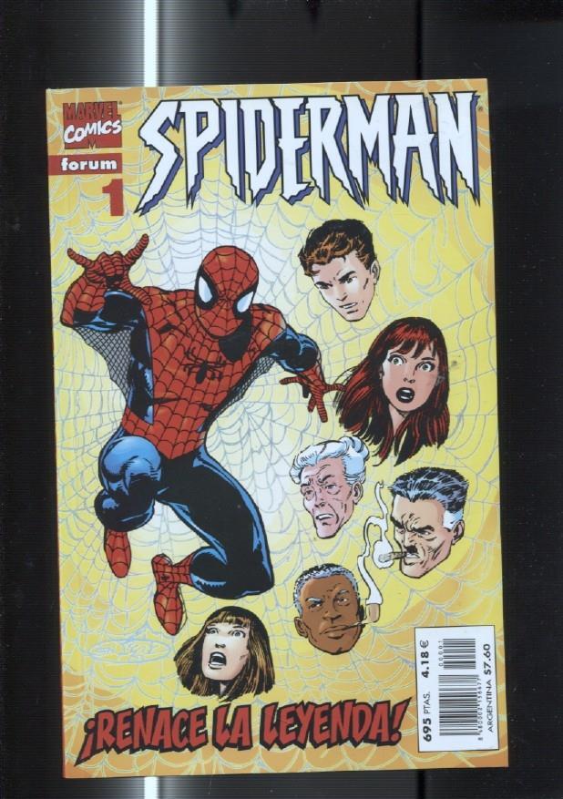 Planeta: Spiderman publicacion mensual formato prestigio numero 01: Renace la leyenda