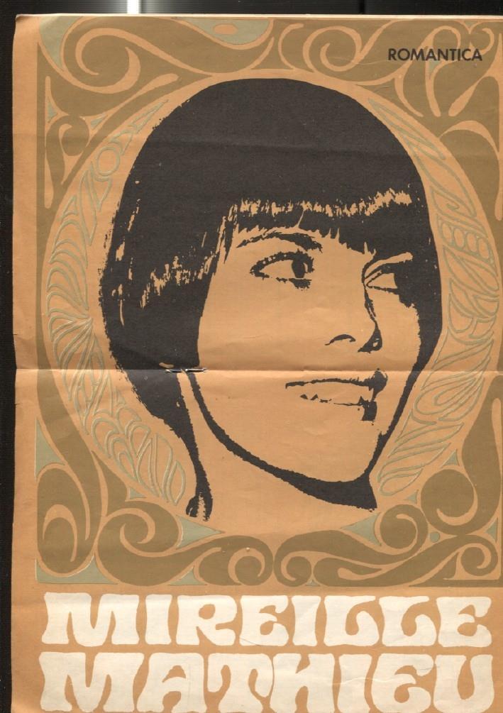Romantica numero 386: poster central de Mireille Mathieu