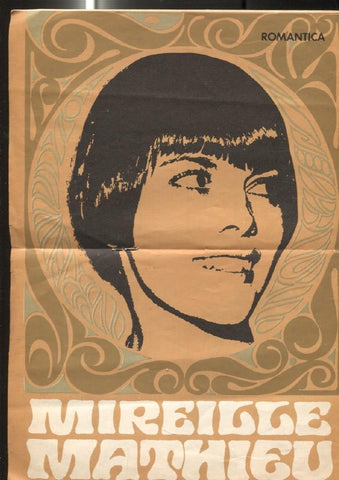 Romantica numero 386: poster central de Mireille Mathieu