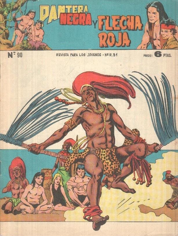 Pantera Negra y Flecha Roja numero 90