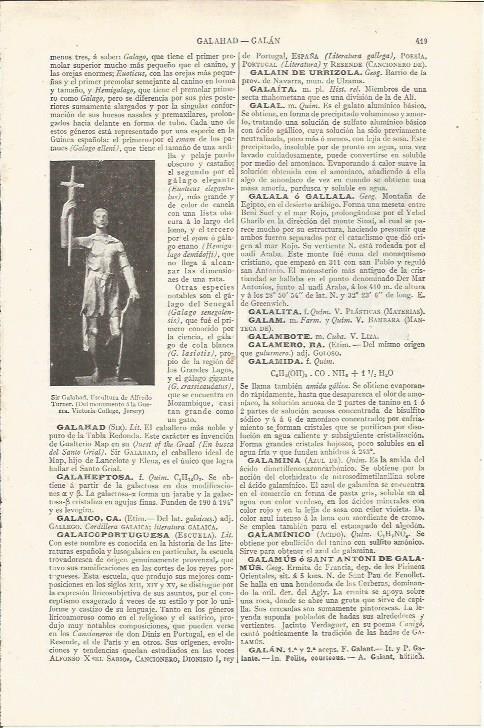 LAMINA ESPASA 37460: Sir Galahad en Jersey