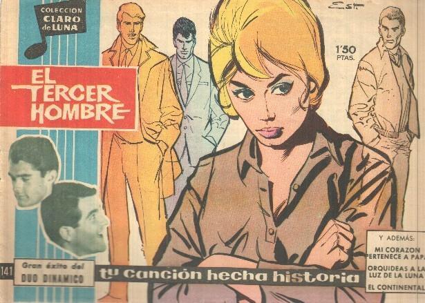 Claro de Luna numero 141: El tercer hombre (Duo Dinamico) (numerado 3 en trasera)