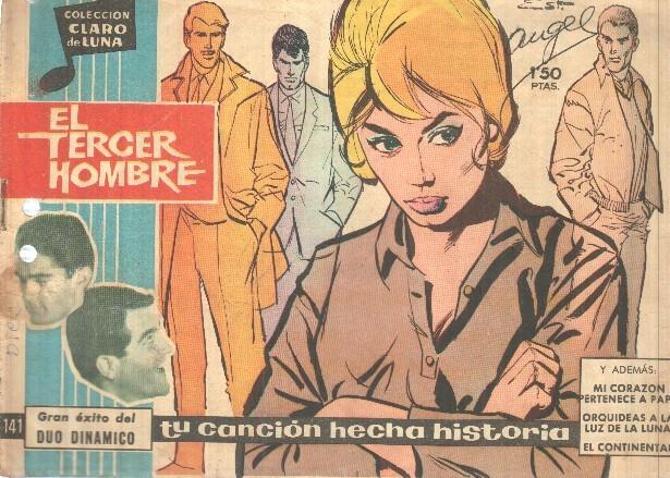 Claro de Luna numero 141: El tercer hombre (Duo Dinamico) (numerado 4 en trasera)