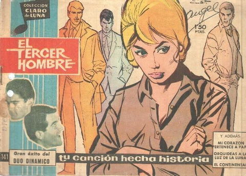 Claro de Luna numero 141: El tercer hombre (Duo Dinamico) (numerado 4 en trasera)