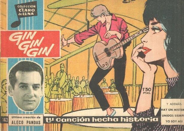 Claro de Luna numero 143: Gin gin gin (Aleco Pandas) (numerado 2 en trasera)