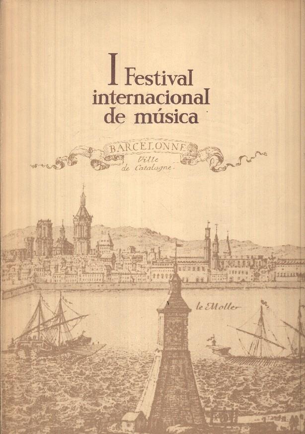 I Festival internacional de música de Barcelona (Octubre 1963)