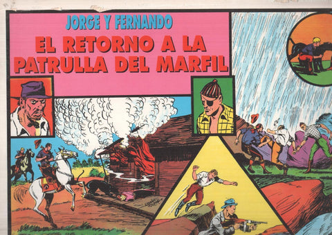 Tim Tyler's Luck: Jorge y Fernando numero 36: tiras diarias 02.12.1935 al 15.02.1936: El retorno a la patrulla del marfil