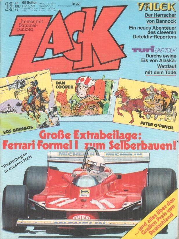 Zack numero 16 año 1979  (ALEMAN)