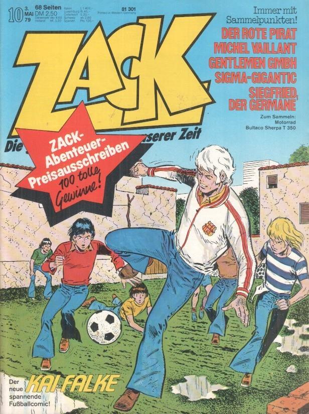 Zack numero 10 año 1979 (ALEMAN)
