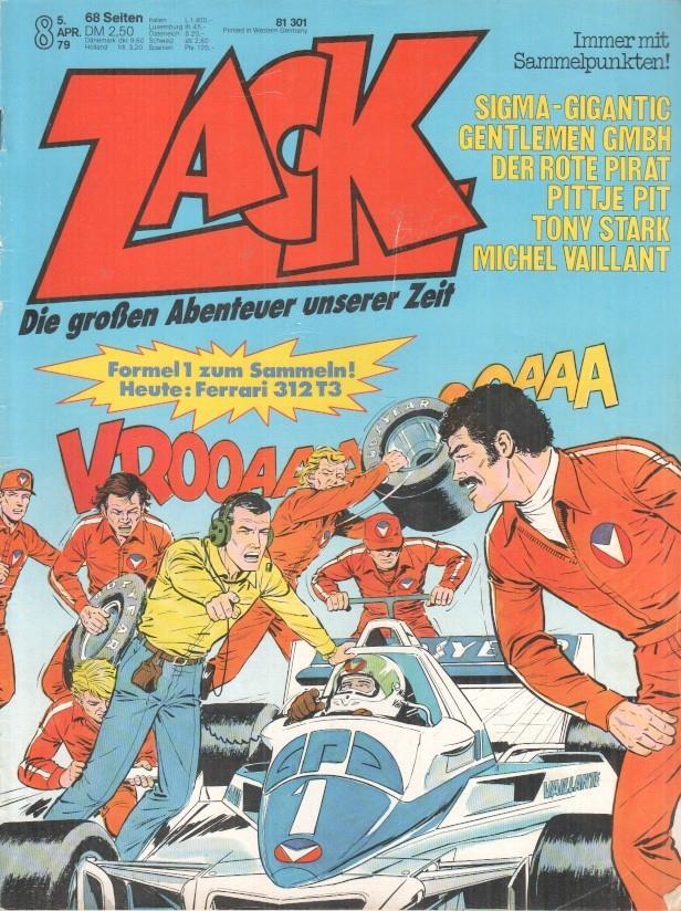 Zack numero 08 año 1979 (ALEMAN)