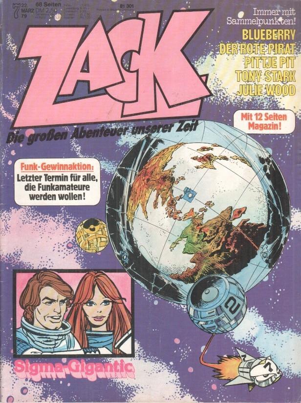 Zack numero 07 año 1979 (ALEMAN)