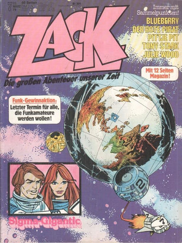Zack numero 07 año 1979 (ALEMAN)