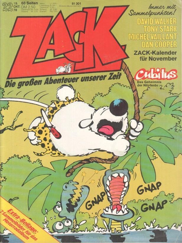 Zack numero 22 año 1978 (ALEMAN)